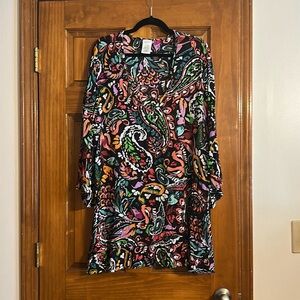 Anne Cole Paisley Swim Coverup size XL/XXL